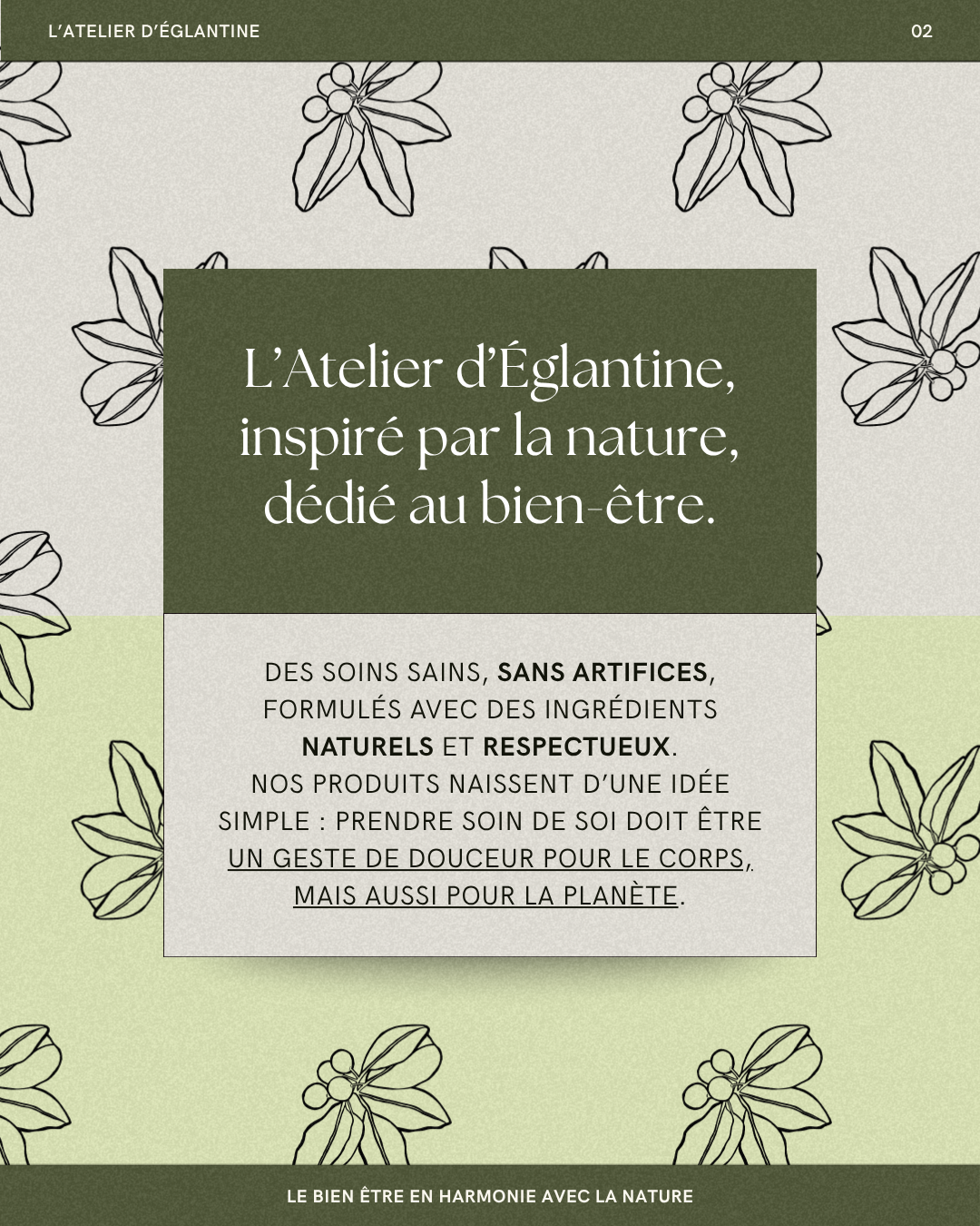 L'Atelier d'Églantine – slide 2